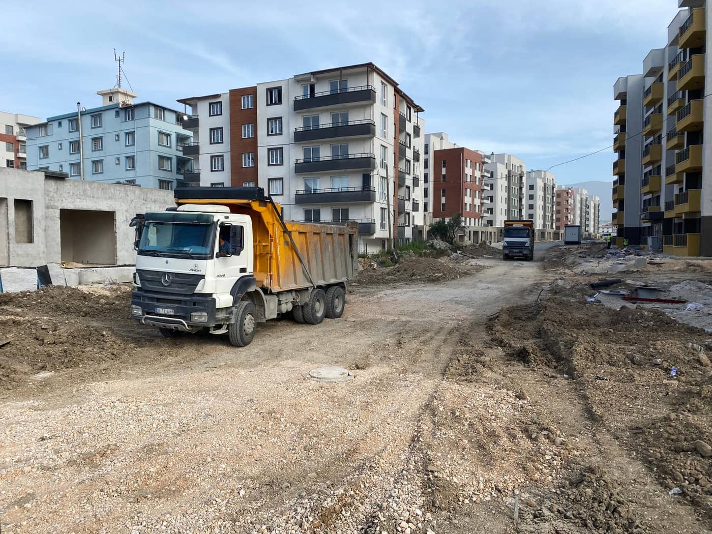 Hatay OGD Özpolatlar Adi Ortaklığı Bypass ve Kum Nakliyesi - Sallıhoğulları Hafriyat saha çalışması
